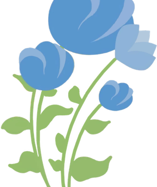 花朵|蓝色花朵|植物|蓝色|免扣素材
