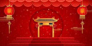 2022虎年新年春节卡通模板喜庆节日背景