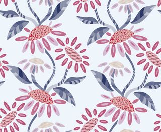 花卉唯美手绘花朵面料纹理手机壳布料面料印花服装矢量图案素材