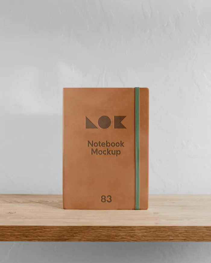 杂志书籍笔记本高级Notebook Mockuppsd模版下载
