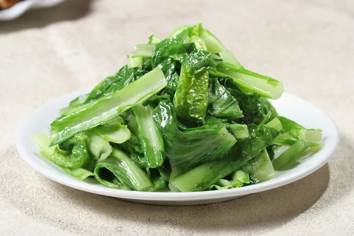 炝炒小白菜12