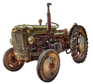 现代农业古董车