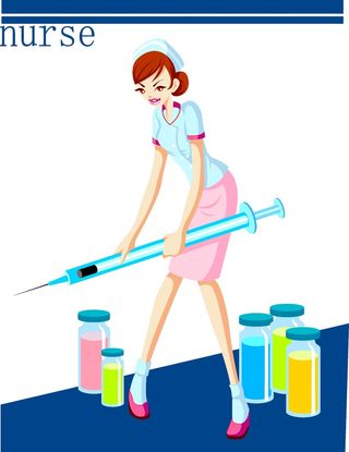 蓝色卡通风动画动漫素描线稿海报图片素材矢量图人物06059