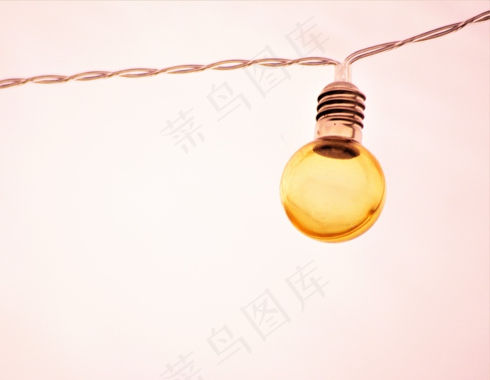 彩色装饰灯图片素材