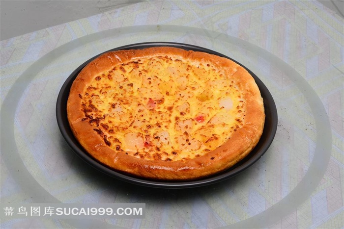 美味圆盘牛肉披萨