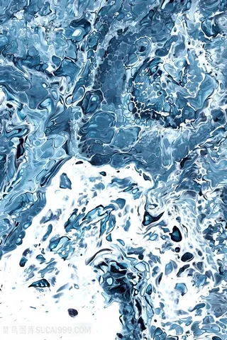 抽象水彩艺术油画挂画