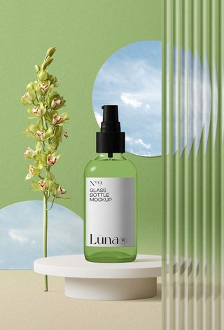 高端时尚美妆化妆品PS样机