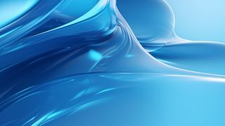 蓝色流体科技背景