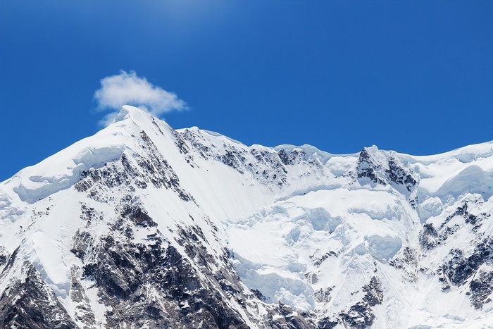 冬天白雪背景风景