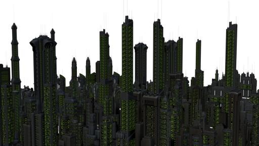 城市 PNG 图像免抠