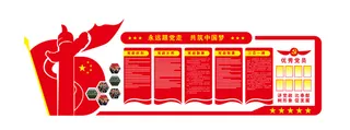 A233-党建文化墙CDR格式
