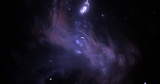 梵高星空质感的太空宇宙底纹背景