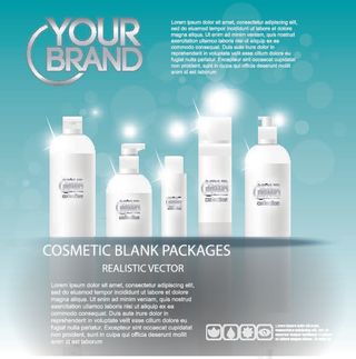 设计化妆品样品素材