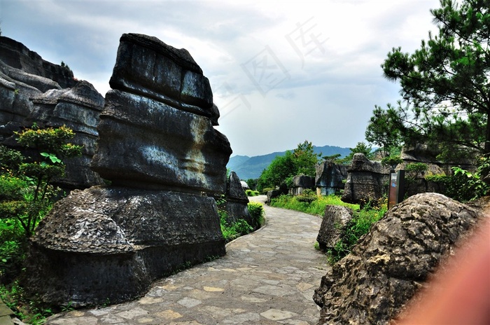 重庆万盛石林风景图片