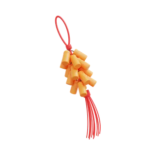 新年元素素材红色喜庆新春兔年