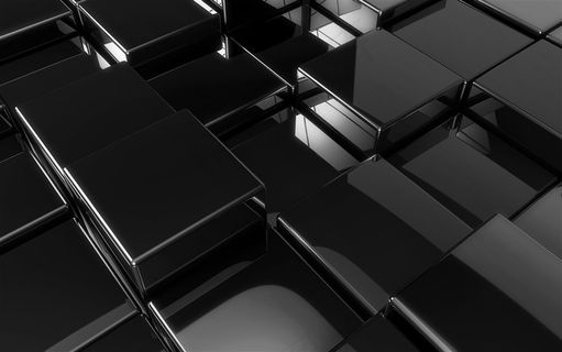 3D光滑立体方块背景高清图片