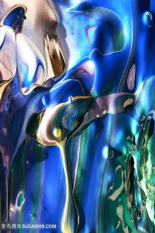 抽象时尚艺术油画