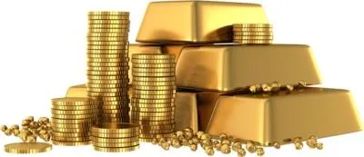 黄金PNG免抠(400x173)