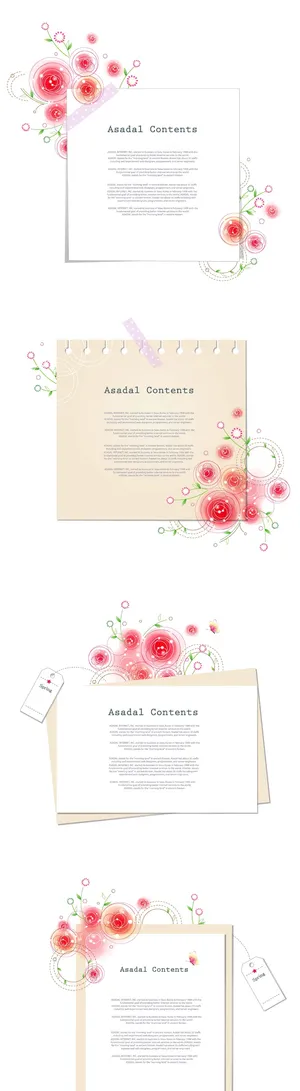 简约风名片海报边框图框素材AI矢量图 (128)