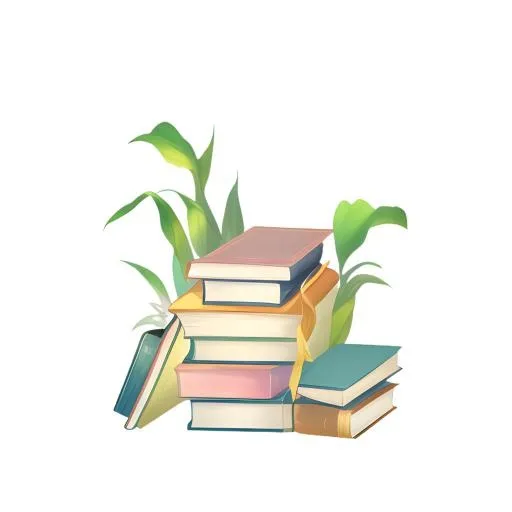 书本学习知识免抠(2048x2048)