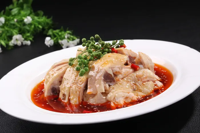 椒麻白斩鸡 (2)