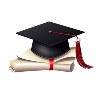 学士帽卷抽证书毕业免抠