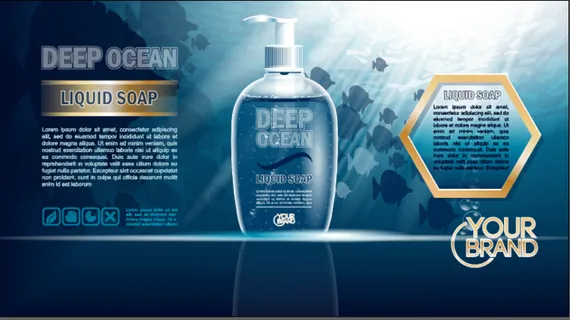 设计广告化妆品素材