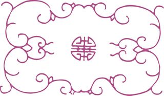 古色古香古典古风花纹边框纹路矢量图