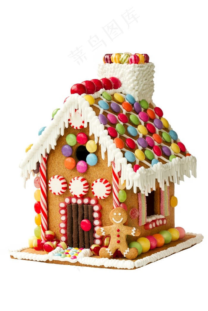 精美圣诞节饼干房屋高清图片