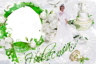 花纹相框素材图片下载