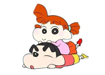 蜡笔小新妮妮卡通