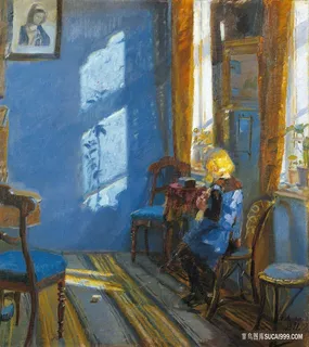 安娜·安彻-蓝色房间里的阳光