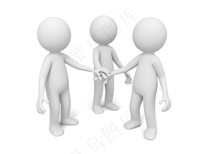 商务小人团队素材