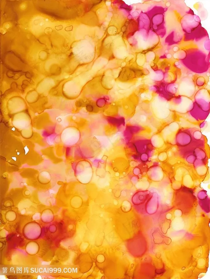 多彩油墨背景高清图片