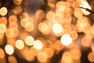 金色闪光光晕光圈背景