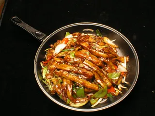 2138圆锅酱香茄子