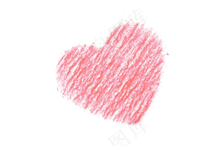 素描心型图片