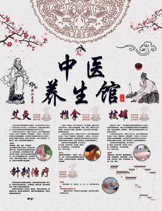 中医养生宣传海报设计