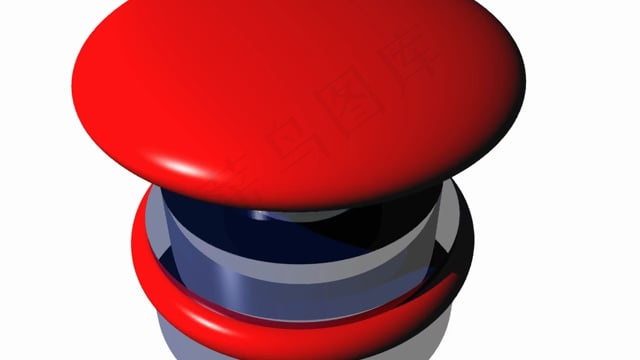 按钮, 按, 红色的, 商业, 点击, 互联网, 图标