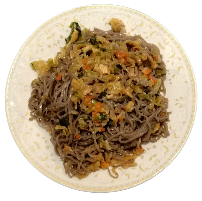 脱水蔬菜魔芋荞麦面控卡低脂减脂面食黑麦面条方便面免抠元素实物摄影素材psd模版下载