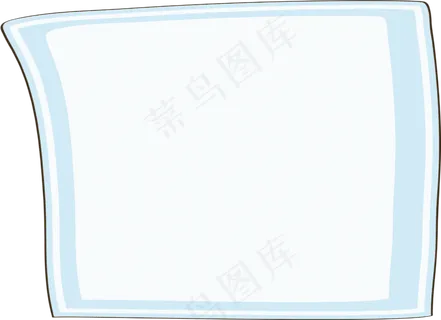 卡通边框 卡通彩色框  手绘对话框 可爱边框 免抠