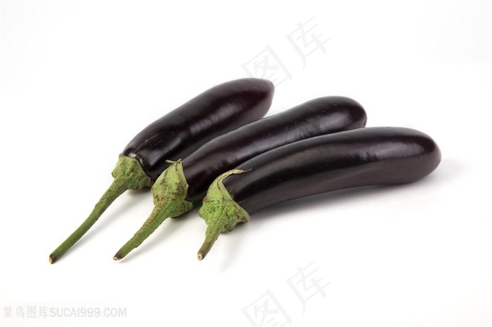 素食新鲜的茄子