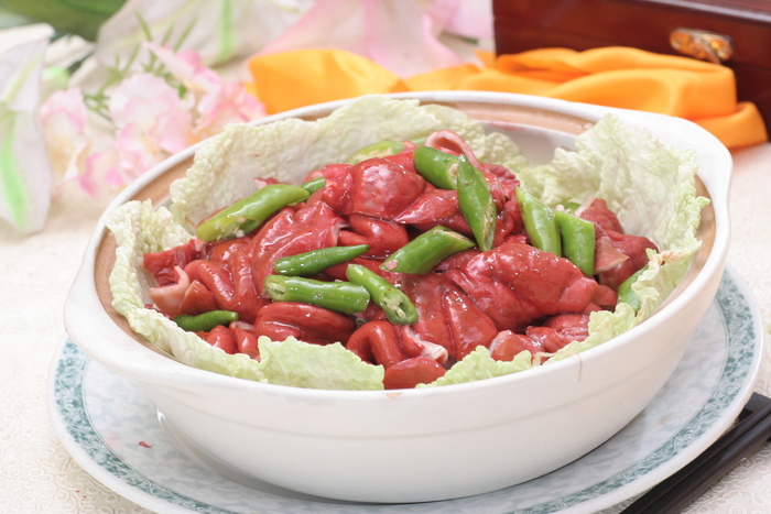 鲜椒大肠煲