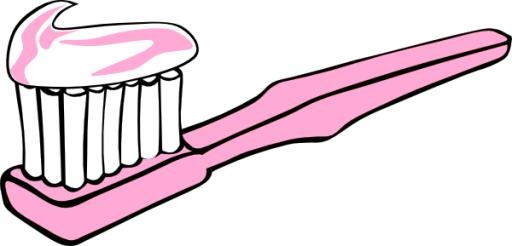 牙刷 PNG免抠(600x289)