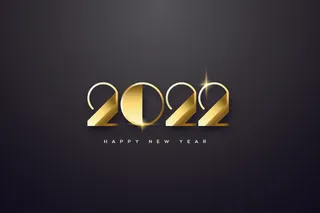 2022创意艺术字体新年虎年圣诞节数字立体质感文字AI矢量设计素材