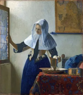 约翰内斯·维米尔女人油画素材 约翰内斯·维米尔女人油画素材