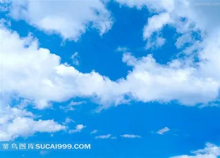 高清蓝天白云风景图片