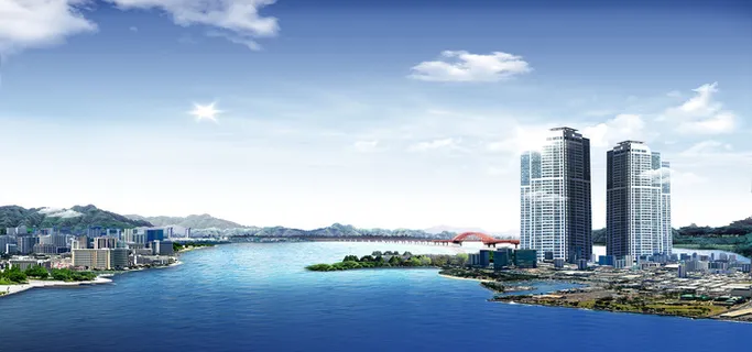 房地产建筑风景PSD素材 房地产建筑风景PSD素材