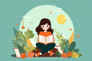 儿童学习简约背景