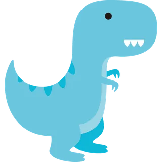 卡通恐龙生日宝宝宴派对素材恐龙派对免扣素材